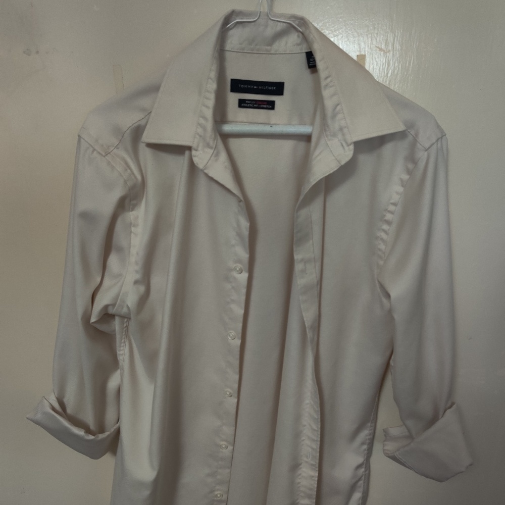 Tommy Hilfiger Men's Dress Shirt - White